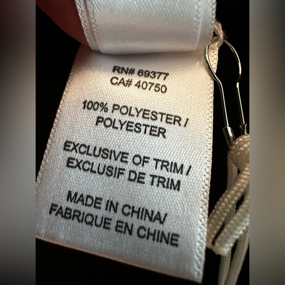 NWT WYNNE LAYERS Medium Black Sheer Long Zippered Tunic Jacket Pocket Hidden Zip - Picture 13 of 16